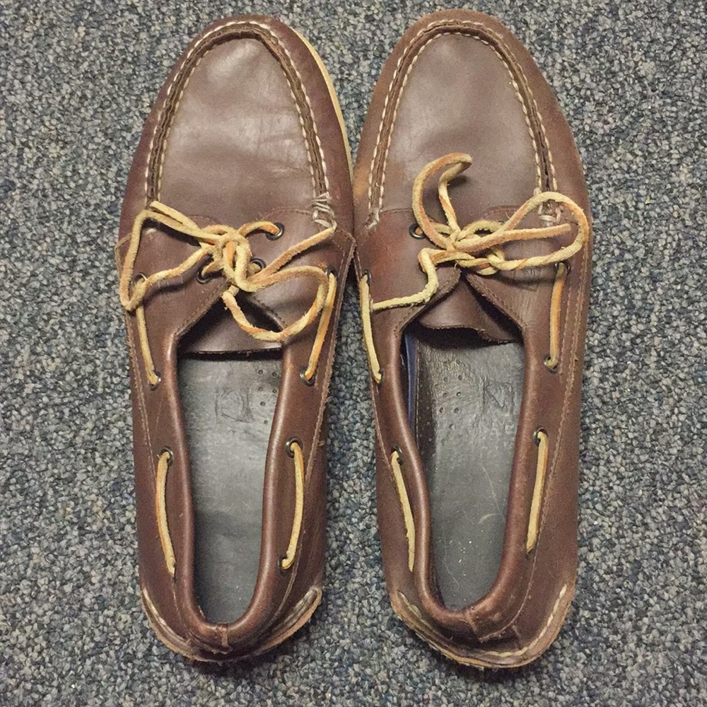 Men’s Brown Leather Sperry’s